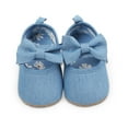 thumbnail image 5 of Yoyauz Baby Girl Mary Jane Shoes Anti Slip Rubber Sole Ballet Slippers Princess Dress Wedding Shoes Newborn Kids Shoes Toddler Shoes（0-12 Month）, 5 of 9