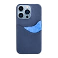 thumbnail image 1 of Desiderio Con soporte y ranura para tarjetas de doble capa、Adecuado para funda de cuero para teléfono móvil Apple,azul, 1 of 5