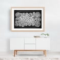 thumbnail image 5 of Wooden Patterns - Photography Black and White Nature Abstract Woodland Pattern Rustic Geometric Oak Framed Wall Art Print 5 x 7 inches, 5 of 6