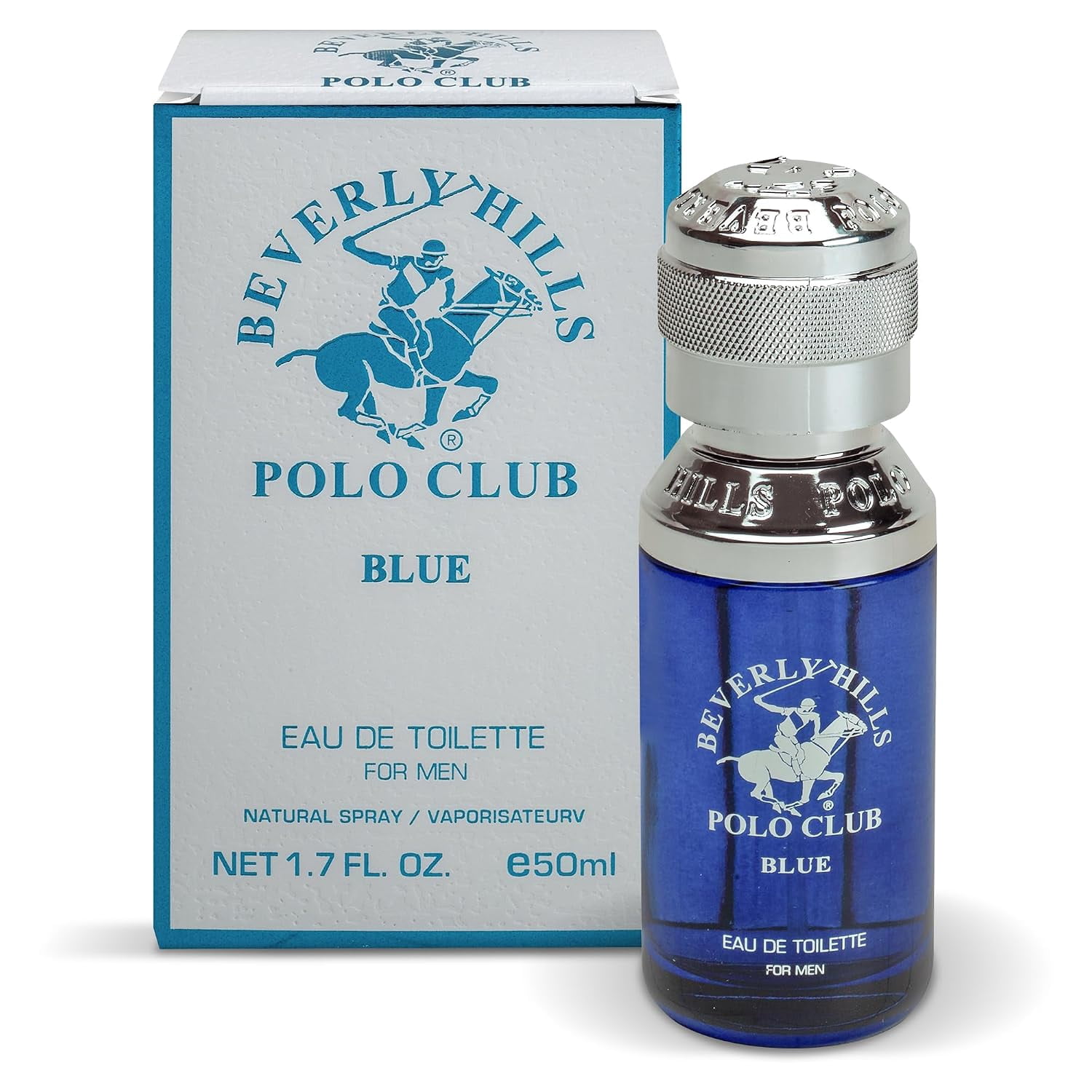 香水(男性用) Polo Blue Club 75ml Travel Exclusive Beverly Hills Polo Club BHPC Blue Cologne, 3.4 oz Eau De Toilette