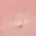 thumbnail image 4 of Sterling Silver Adjustable DNA Ring, 4 of 4