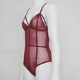 thumbnail image 3 of Mono de verano para mujer con tirantes finos y cuello en V, mono ajustado SG, 3 of 9