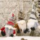 thumbnail image 4 of 1Pcs Lovely Doll Santa Claus Snowman Christmas Tree Pendants Hanging Ornaments Xmas Decor Home Party Decoration New Year 2021, 4 of 5