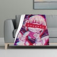 thumbnail image 6 of My Hero Academia Himiko Toga Anti-Pilling Flannel 32"X48" Super Soft Plush Air Condition Quilt Fluffy Warm Cozy Decorative Blankets, 6 of 7