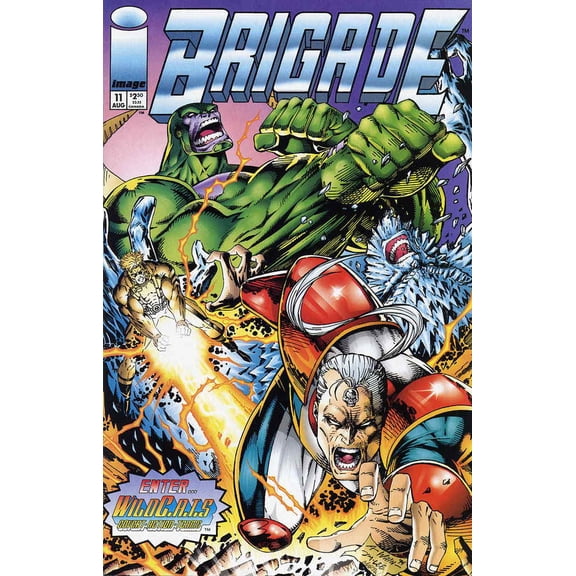 Brigade #11 VF ; Image Comic Book