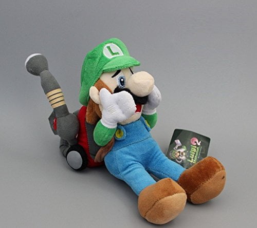 Luigi/'s Mansion 2 Luigi Super Mario Plush Toy Stuffed Animal Aspirateur 9/"