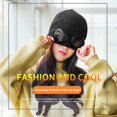 thumbnail image 1 of Gafas de gorra de esquí Gorra de esquí de lana cálida de invierno con gafas extraíbles Moda Unisex Adulto a prueba de viento FLhrweasw Nuevo, 1 of 7