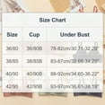 thumbnail image 3 of Fewfanhot Bras for Women Lace Underwire Bra, Full Coverage T-Shirt Bras, Back Closure Daily Bra, Comfort Breathable Underwear, 3 of 4