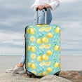 thumbnail image 3 of Lsque Yellow Lemon Printed Luggage Cover, Travel Luggage Protector,Scratch and Dirt Resistant, Fits 18-32 Inch Luggage - X-Large, 3 of 9