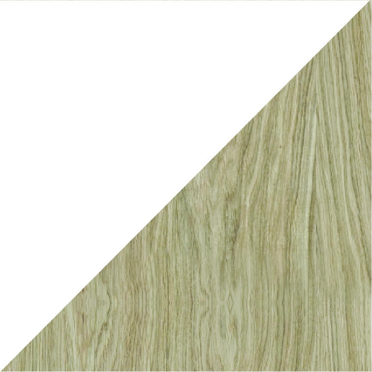 Natural with White