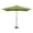 Green, variant on SimplyShade 10ft Outdoor Patio Rectangle Market Umbrella with Black Push Button Tilt, Taupe Brown