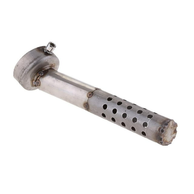 Diamètre de Virage Réglable à Angle d'Échappement de la Moto 48mm, 160mm 6,3 Pouces de Long,