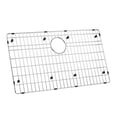 thumbnail image 4 of Miseno MNO3322SRTM 33 in. Top-Mount & Undermount Single Basin Stainless Steel Kitchen Sink with Drain Assembly & Fitted Basin Rack, 4 of 4