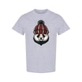thumbnail image 1 of Big Panda Graphic T-Shirt Men -Image by Shutterstock, Male XX-Large, 1 of 2