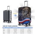 thumbnail image 6 of Daiia Fireworks Luggage Cover, Thickened Washable Travel Luggage Covers, Elastic Unique Baggage Covers for 18-20 inch Luggage-X-Large, 6 of 9