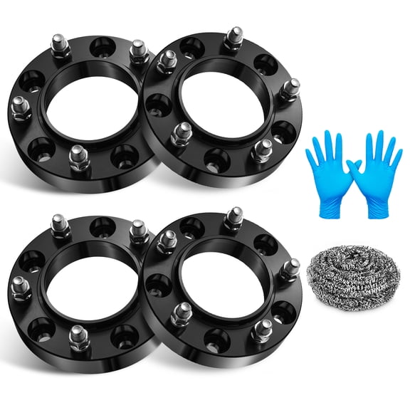 SPEEDWOW 5x150mm Wheel Spacers 1.25inch Compatible with Toyota Tundra Sequoia, 110mm Center Bore & 5 Lug Forged M14x1.5 Wheel Adapters Compatible with Lexus LX570 LX470, 4PCS