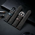 thumbnail image 3 of Oil wax leather strap men's retro watch band 20/22/24/26m, 3 of 16