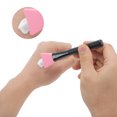 thumbnail image 3 of Unique Bargains 1 Pc Lightweight Small Flat Head Facial Mask Brush Pink, 3 of 5