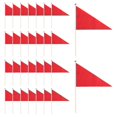thumbnail image 3 of 30Pack Pennant Flags Small Mini Hand Held Pennant DIY Graffiti Flags on Sticks Flags Events Celebra, 3 of 5