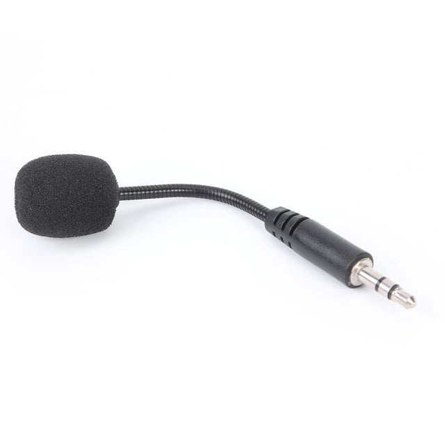 Accesorios para equipos de audio Mini micrófono de auriculares externo manos libres de 3,5 mm Micrófono flexible para teléfono FLhrweasw El nuevo