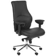 thumbnail image 3 of SAFAVIEH Irving Desk Chair Black, 3 of 6
