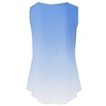 thumbnail image 2 of T-Shirt Sans Manches Col Rond Ample pour Femmes, 2 of 5