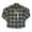 Deep Denim Plaid, variant on Eddie Bauer Men's Button Down Long Sleeve Cotton Bristol Flannel (Cognac Plaid, S)