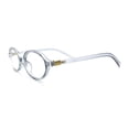 thumbnail image 6 of Womens Classy Round Oval Plastic Blue Light Filtering Computer Glasses Slate, 6 of 8