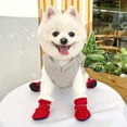 thumbnail image 4 of Sentmoon Dog Shoes Dog Shoes for Medium Dogs Soft Walking Shoes Non Slide Rain Boots for Dogs Pet Shoes Dog Shoes Dog Boots Suitable for Home Outdoor Walks And Travel, 4 of 6