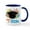 White/Navy Inside, variant on CafePress - Class Of 2034 Future Graduate Mugs - 11 oz Ceramic Mug - Novelty Coffee Tea Cup