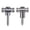 Silver, variant on Roller Guitar String Tree Guides Retainers String Guide Set with Mounting Screws Guitar Accessories for Electric Guitar