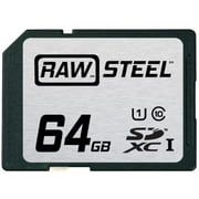 Hoodman 64GB SDXC RAW Steel Class 10 UHS-1 Memory Card