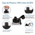 thumbnail image 4 of Botella Deportiva Volhoply Blanca con Mango de Paracaídas y Tapa de Boquilla, 4 of 7