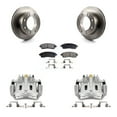 thumbnail image 1 of Transit Auto Rear Disc Brake Caliper Rotors and Ceramic Pads Kit for Car 2000 Ford Excursion with Forward Mount KC8-100185T, 1 of 11