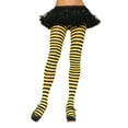 thumbnail image 1 of Tights Striped Yellow Black, 1 of 2