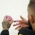thumbnail image 4 of Monkey Tape 0.2", 0.3", 0.4", 0.5" 4 Roll Variety Pack Athletic Tape - Pink, 4 of 6