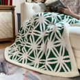 thumbnail image 4 of Sherpa Fleece Blanket Fuzzy Soft Throw Blanket Dual Sided Blanket for Couch Sofa Bed (Green, 51"x63"), 4 of 4
