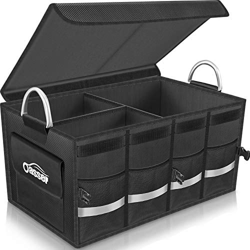 Oasser Trunk Organizer Cargo Organizer Trunk Storage Organizer with