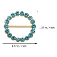 thumbnail image 5 of 10Pcs Decorative Shirt Clips Multi-function Scarf Clips Delicate Scarf Fasteners (Mixed Color), 5 of 5