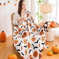 thumbnail image 3 of Tyidzon Halloween Throw Blanket Home Decor Pumpkins Spider Webs Soft Fleece Blanket, 28X39 Inch Throw Blanket for Bedroom, Living Room, Holiday, Kids, Adults Halloween Decorations, 3 of 6