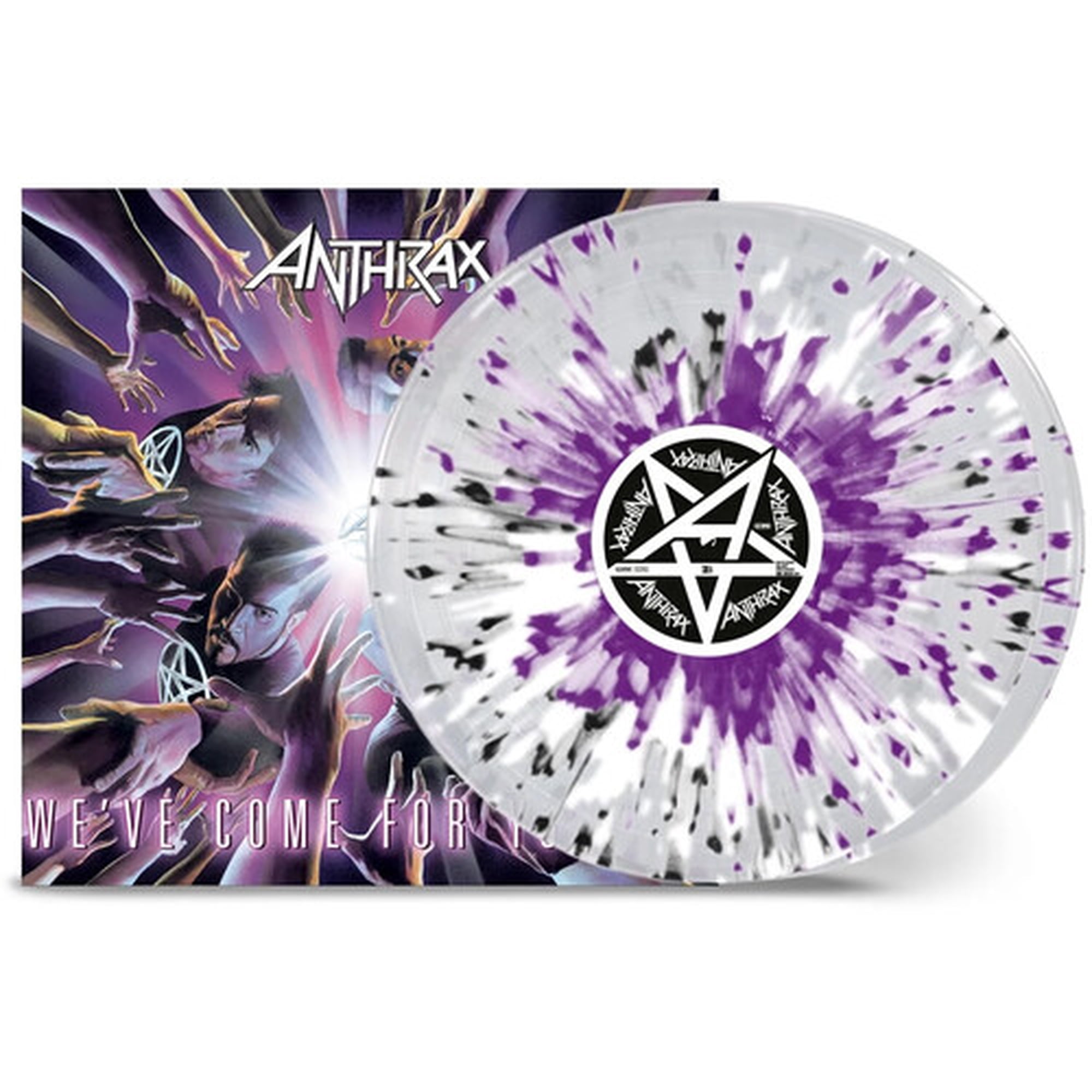 Anthrax - We've Come For You All - Limited Clear, Purple & Black Colored Vinyl - Heavy Metal