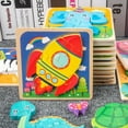 thumbnail image 1 of Gwong Juguete Niños Dibujos animados 3D Turtle Animal Bloques de construcción Jigsaw Puzzle Intelligent Toy Gwong 30005639, 1 of 7