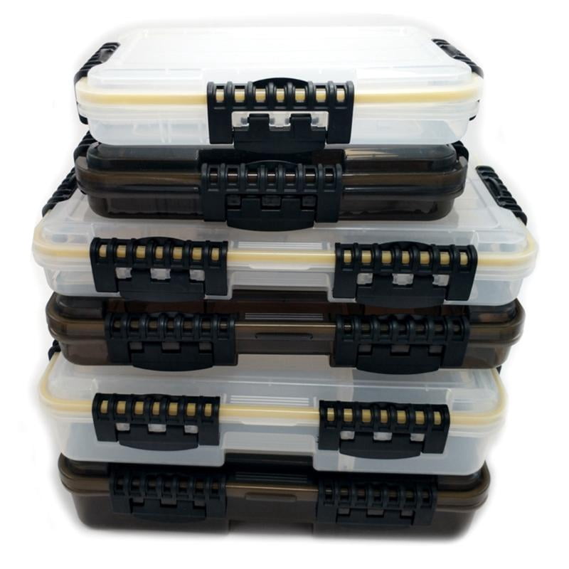 CEORPER Tackles Organizers Sun Protections Lures Storage Box with Adjustable Dividers