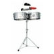 thumbnail image 2 of Timbales serie Prestige LATIN PERCUSSION 14' & 15' STAINLESS LP1415-S plateado, 2 of 2