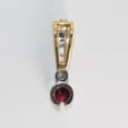 thumbnail image 2 of Pre-Owned Unbranded 14K Two-Tone Ruby & Diamond Pendant, 2 of 4