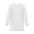 thumbnail image 6 of Women's Long Knit Swim Cover-Up Dress Casual Solid-Color Beach Cover-Ups for Summer, 6 of 6