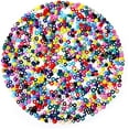 thumbnail image 3 of 3mm Glass Seed Beads 24 Colors Small Bead Kit Bracelet Beads with 24 Compartment Plastic Storage Box for Jewelry Making, 3 of 5