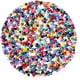 thumbnail image 3 of 14440 cuentas de cristal y 100 cuentas de letras del alfabeto, mini cuentas de 2 mm con cordones elásticos, tijeras para pulseras, joyería y manualidades., 3 of 5