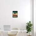 thumbnail image 2 of Stupell Industries Welcome Roswell New Mexico UFO Travel & Places Painting Black Framed Art Print Wall Art, 2 of 5