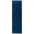 thumbnail image 2 of SAFAVIEH Carmine Eveleen Solid Runner Rug, Navy, 2'3" x 8', 2 of 10